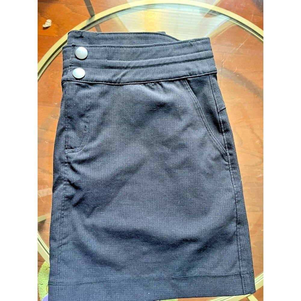 PrAna Women Black Skort, athletic and work casual. sz.  6